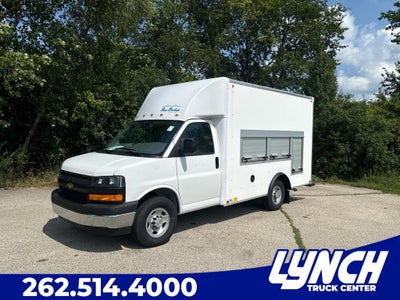 2024 Chevrolet Express 3500 12' Bay Bridge Toolpro Van Body