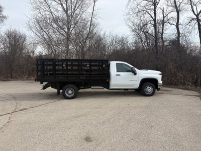2026 Chevrolet Silverado 3500 12' Monroe Stakebed Body