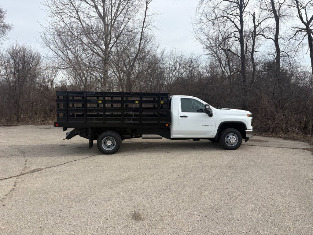 2026 Chevrolet Silverado 3500 12' Monroe Stakebed Body