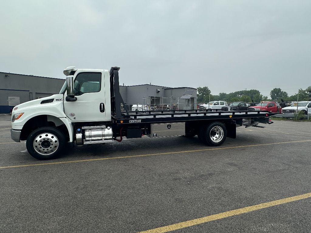 2025 International MV607 WITH A CENTURY 21.5' STEEL CARRIER