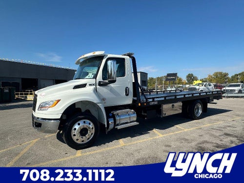 2025 International MV607 WITH A CENTURY 21.5' STEEL CARRIER