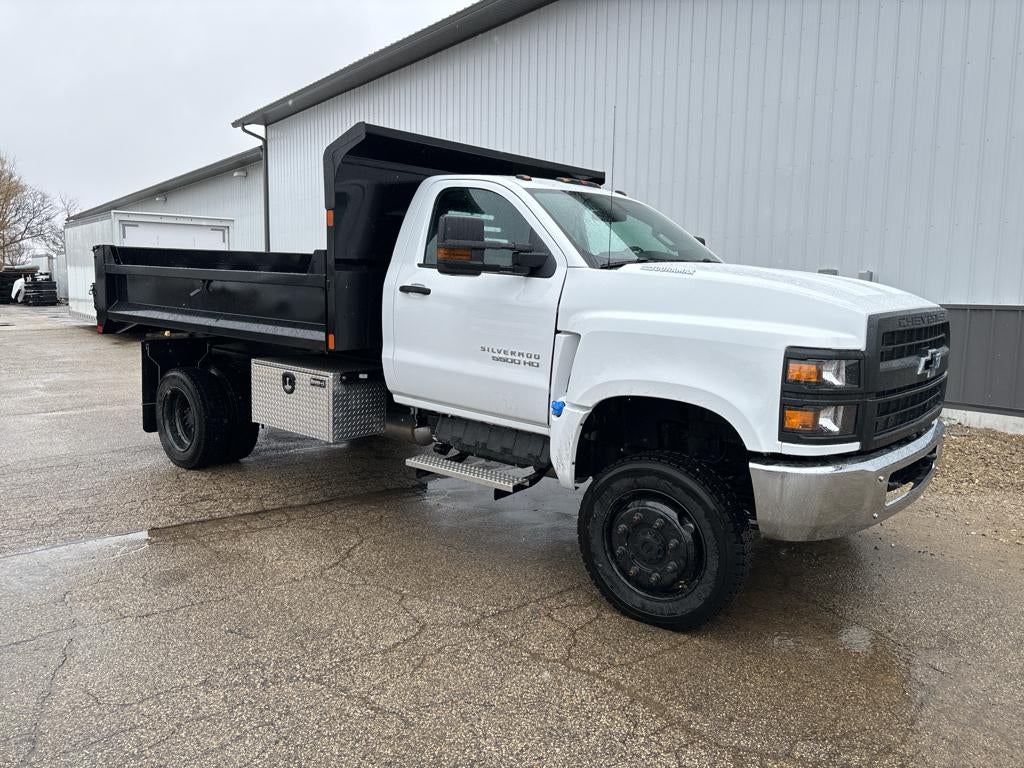 2023 Chevrolet Silverado 4500HD 5500 4x4 11' Monroe Dump Body