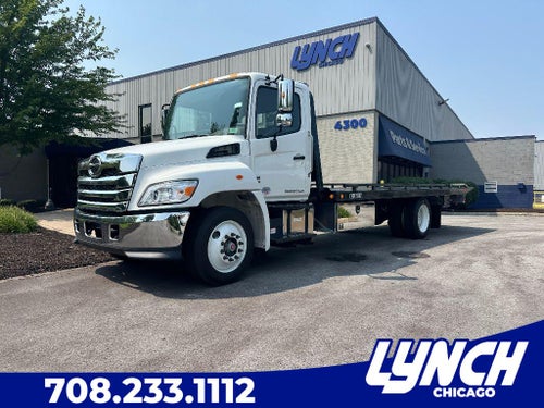 2025 Hino L6 WITH A CENTURY 21.5' STEEL CARRIER