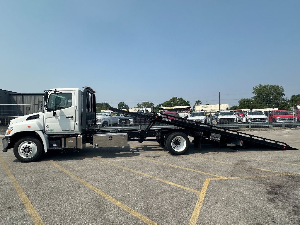 2025 Hino L6 WITH A CENTURY 21.5' STEEL CARRIER