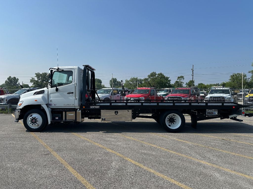 2025 Hino L6 WITH A CENTURY 21.5' STEEL CARRIER