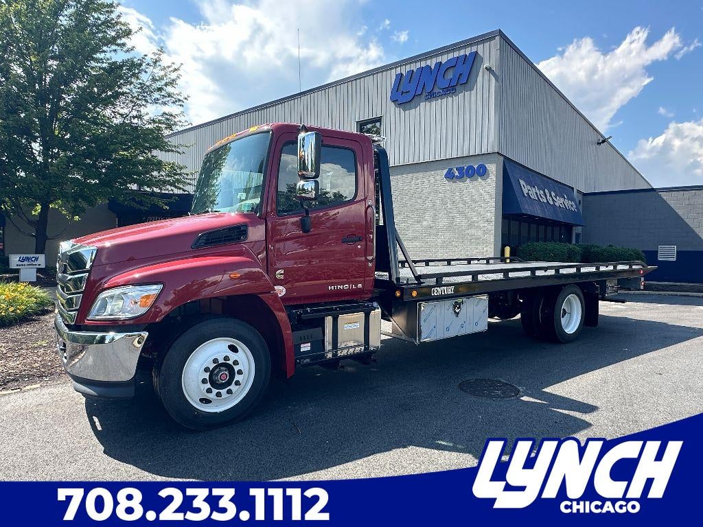 2025 Hino L6 WITH A CENTURY 21.5' STEEL CARRIER